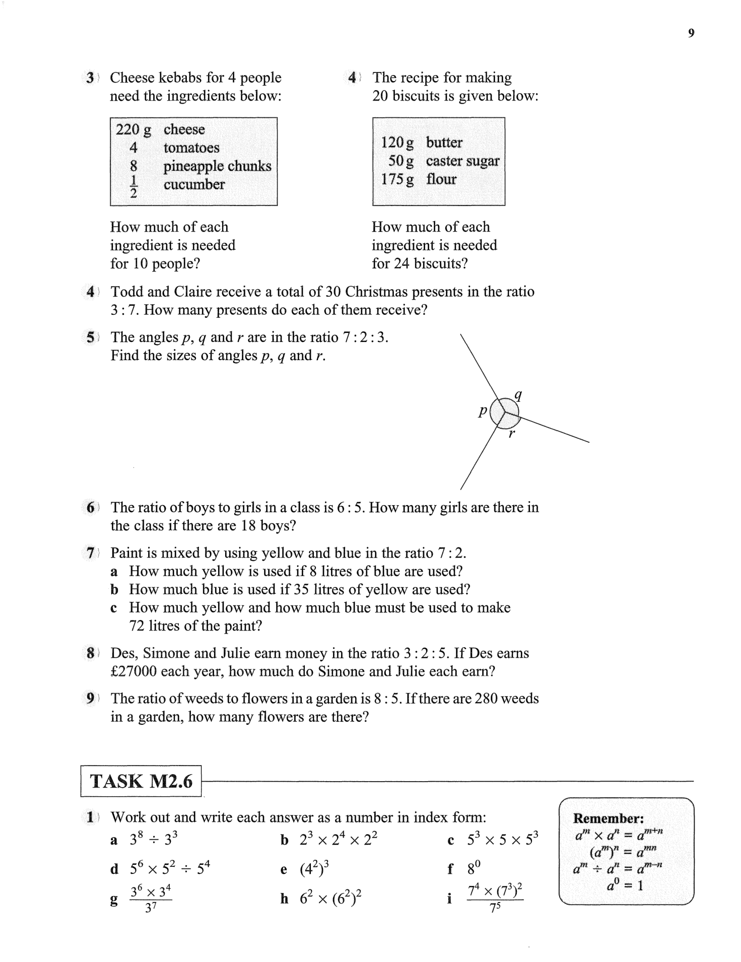Essential Mathematics for GCSE - Higher - Homework Book